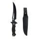 CUCHILLO CON BRUJULA MULTIUSO 20520 - 2.5MM - NEGRO