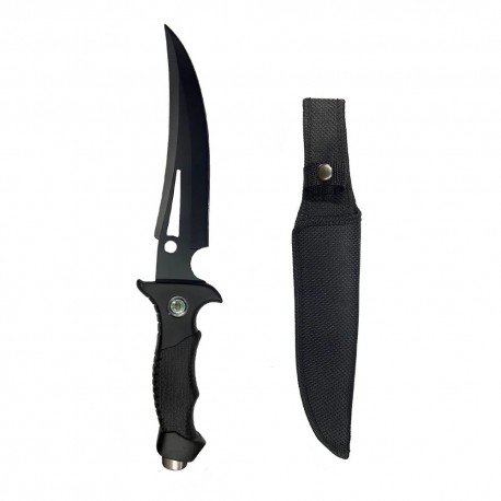 FACA COM BUSSOLA MULTIUSO 20520 - 2.5MM - PRETO