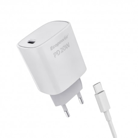 CARGADOR ECOPOWER EP-7054 - TYPE-C /3.0A/30W