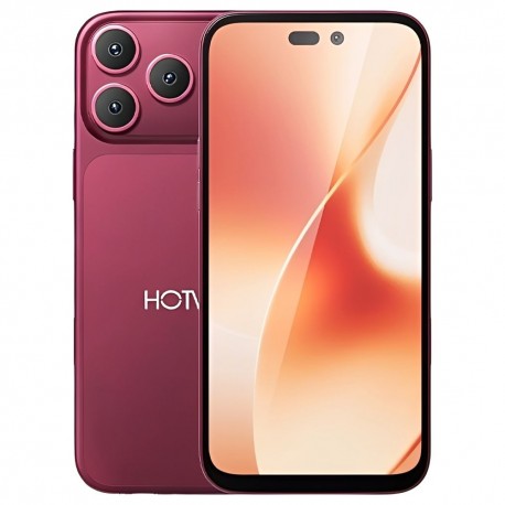CELULAR HOTWAV A18 PRO MAX - 128GB/6 RAM - BORDO