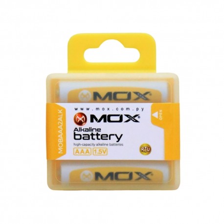 PILHA ALKALINA MOX LR03 - AAA - 2 PCS