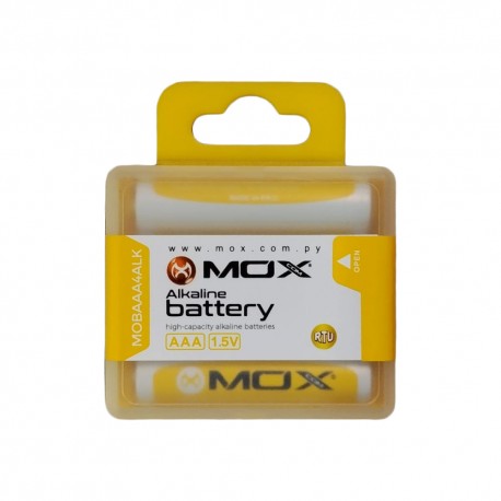 PILHA ALKALINA MOX LR03 - AAA - 4 PCS