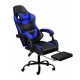 SILLA GAMER LEVEL LVS-047 - NEGRO/AZUL