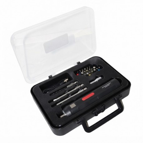 KIT DE HERRAMIENTAS PARAFUSADEIRA MANUAL - HD-07 - 30 PCS