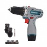 TALADRO TOOGOU 611001 - 2 BAT - 12 PCS