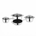 KIT DE OLLAS KAISA VILLA W-2002 - 4 PCS