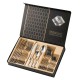 KIT DE TALHERES MALETA PRETA - 24 PCS