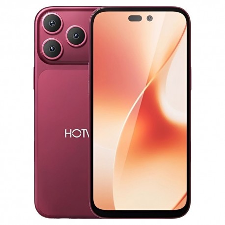 CELULAR HOTWAV A18 PRO MAX - 256GB/6 RAM - VERMELHO BORDO