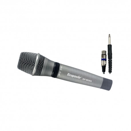 MICROFONE ECOPOWER EP-M304 - COM FIO - 3.5M