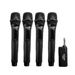 MICROFONO ECOPOWER EP-M608 - INALAMBRICO - 4 MIC