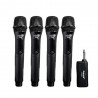 MICROFONO ECOPOWER EP-M608 - INALAMBRICO - 4 MIC