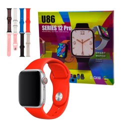 RELOJ SMART U86 SERIES 12PRO - 7 PULSEIRAS