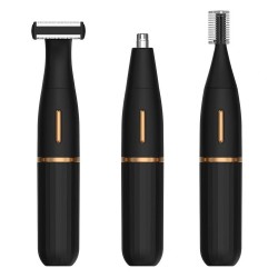 MAQUINA RECORTADORA 3 EN 1 MEGASTAR GWE860 - BARBA/CABELLO/RECARGABLE